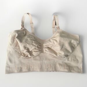 Kindred Bravely Nursing Simply Sublime Bra Size Medium Nude Pumping Wire Free